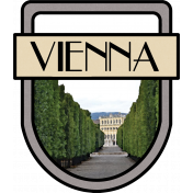 Vienna Word Art Crest