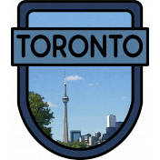 Toronto Word Art Crest