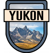 Yukon Word Art Crest