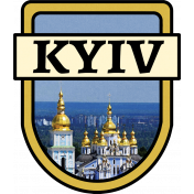 Kyiv Word Art Crest