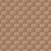 Brown Elephant India Paper
