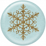 Blue Snowflake SNoel Flair Brad