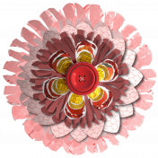 Cool Pink Layered Paper Flower