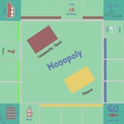 Monopoly Board Paper