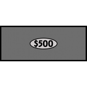 Play Money- $500