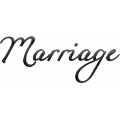 Word Art- Marriage