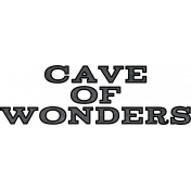 Word Art- Cave of Wonders