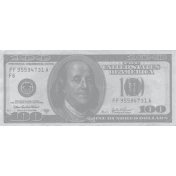 $100 Bill Stamp
