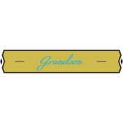 Plate- Grandson