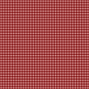 Red Plaid Paper