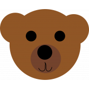 Teddy Bear Picnic- Teddy Bear Head