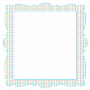 Frame- Baby Pastel 1 Blue