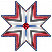 Patriotic Kaleidoscope- Star 2