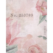 Grunged Up Florals- Paper 8