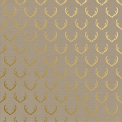 Christmas Day_Paper Antlers Gold