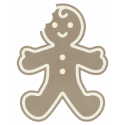 Christmas Day_Sticker Gingerbread Man 3