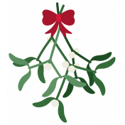 Christmas Day_Sticker Mistletoe