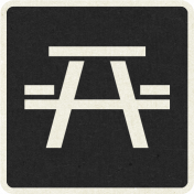 Picnic Day_Pictogram Chip_Black_Picnic Table