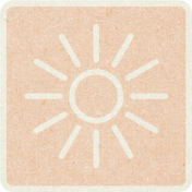 Picnic Day_Pictogram Chip_Beige_Sun