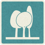 Picnic Day_Pictogram Chip_Blue_Trees