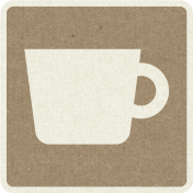 Picnic Day_Pictogram Chip_Brown_Cup