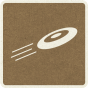 Picnic Day_Pictogram Chip_Brown Dark_Frisbee