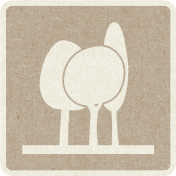 Picnic Day_Pictogram Chip_Brown Light_Trees