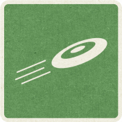 Picnic Day_Pictogram Chip_Green_Frisbee