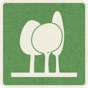 Picnic Day_Pictogram Chip_Green_Trees