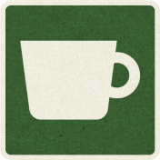Picnic Day_Pictogram Chip_Green Dark_Cup