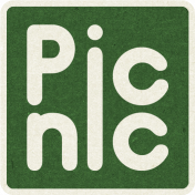 Picnic Day_Pictogram Chip_Green Dark_Picnic