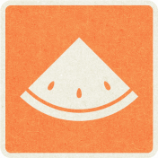 Picnic Day_Pictogram Chip_Orange_Melon