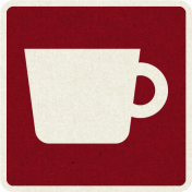 Picnic Day_Pictogram Chip_Red Dark_Cup