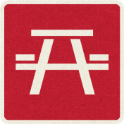 Picnic Day_Pictogram Chip_Red Light_Picnic Table