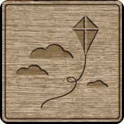 Picnic Day_Pictogram Chip_Wood_Kite