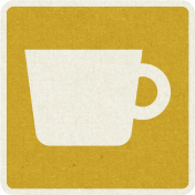 Picnic Day_Pictogram Chip_Yellow Dark_Cup
