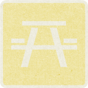 Picnic Day_Pictogram Chip_Yellow Light_Picnic Table