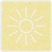 Picnic Day_Pictogram Chip_Yellow Light_Sun