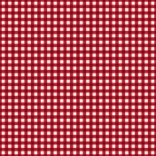 Picnic Day_Paper_Plaid_Red Dark