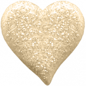 Sparkling Season- Heart Beige