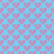 Valentine- Paper Valentine Blue