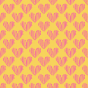 Valentine- Paper Valentine Yellow- UnTextured