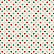 Winter Wonderland Christmas- Paper Dots Glitter