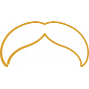 XY Doodle- Mustard Moustache 5