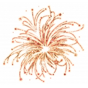 Firework- Fiery Orange (with glow)