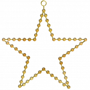 Star – Christmas pearls (3/9)