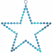 Star – Christmas pearls (6/9)