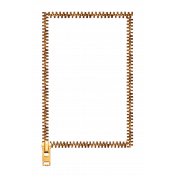 Frame – Zip 2 in gold