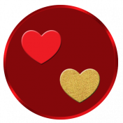 Button 1/4 – Happy Valentine 2021