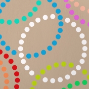 Paper- Circles of colorful dots
